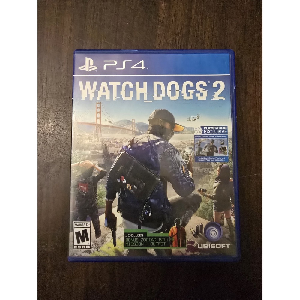 Watch Dogs 2 (Sony PlayStation 4, 2016)